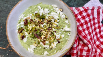 SUMMERY COURGETTE MINT AND PHILLY DIP