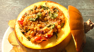 STUFFED PUMPKIN - SERVES 4